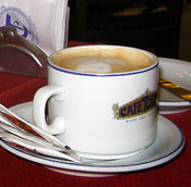 cafe con leche | coffee with milk