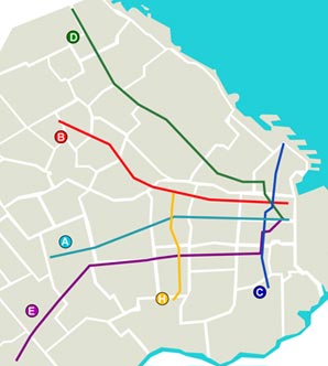lineas de subte