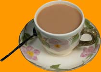 te con leche | tea with milk
